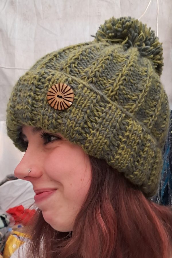 Pompom beanie