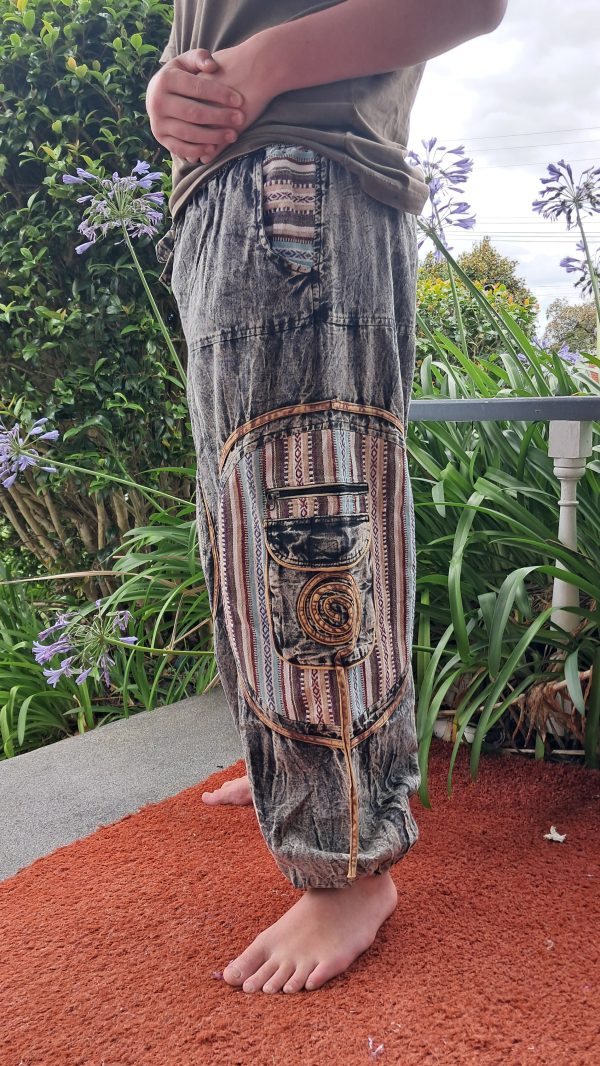 Denin Cotton Retro Pants